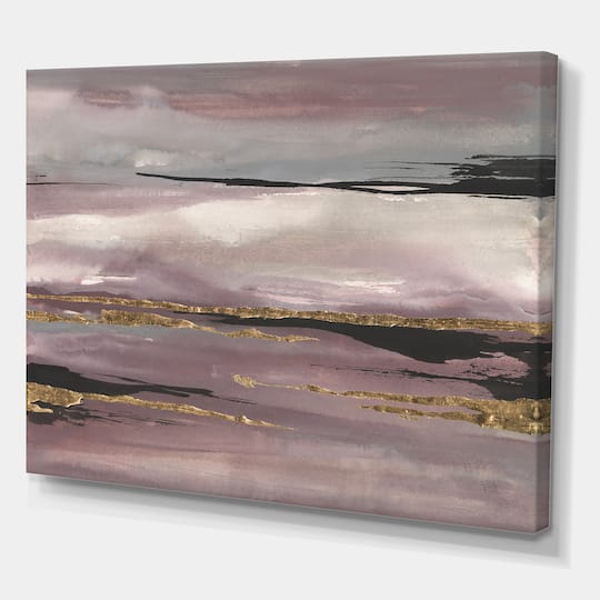 Designart - Purple Glam Storm III